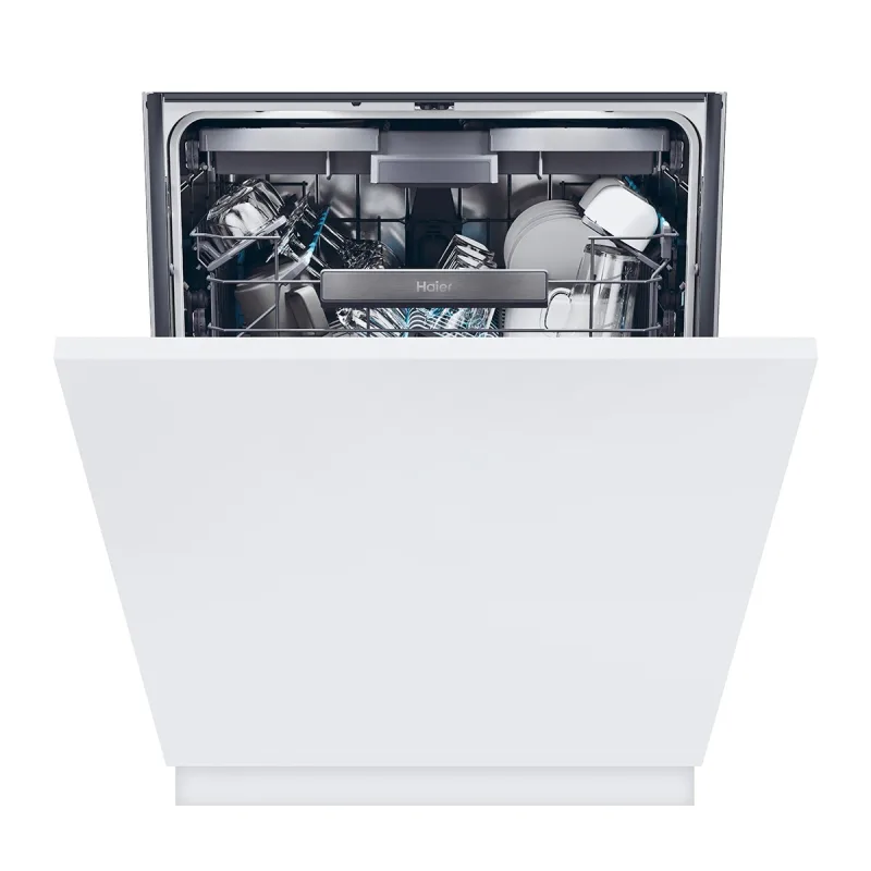Haier - Lavavajillas integrable Haier 16 servicios, 60 cm con WIFI Washlens Plus - XS 6B0S3FSB.