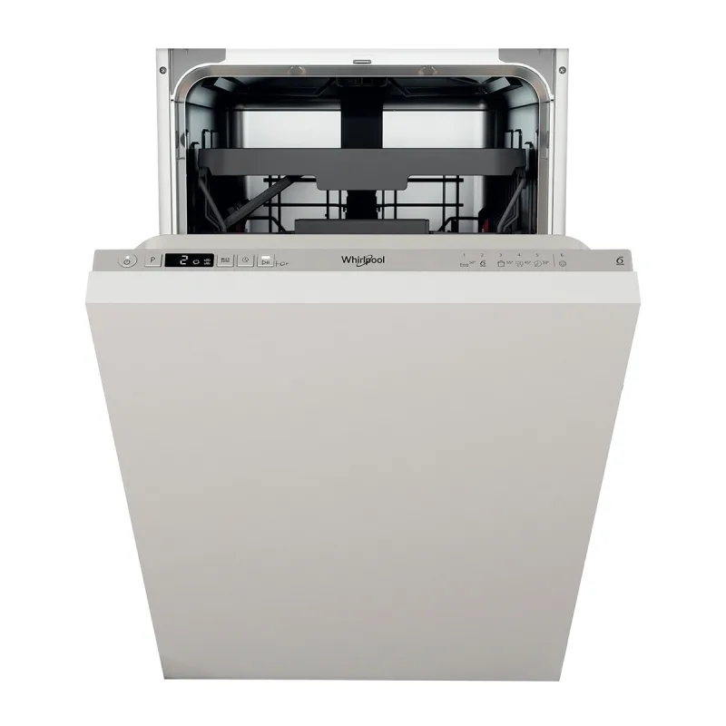 Whirlpool - Lavavajillas integrable Whirlpool 10 servicios, 45 cm - WSIC 3M27 C.