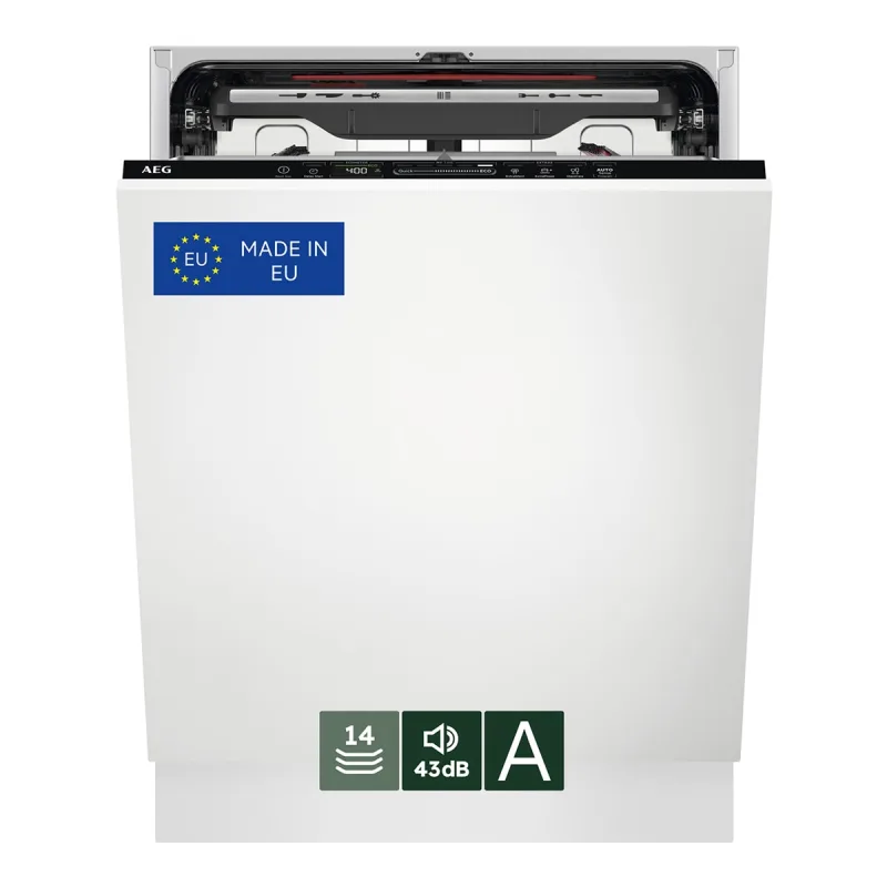 AEG - Lavavajillas integrable AEG 14 servicios, 3ª Bandeja, 60 cm - FSE76727P.