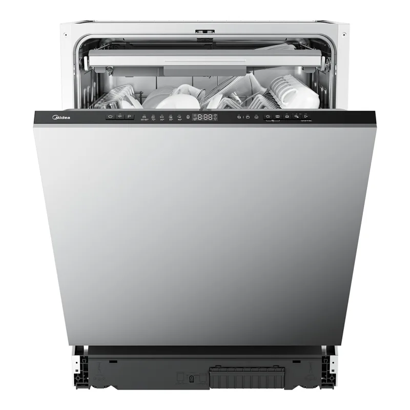 Midea - Lavavajillas integrable Midea 14 servicios, 60 cm, 5+4 programas - MDWEB1403MB-EA.