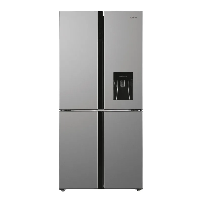 Candy - Frigorífico americano Candy con dispensador, 4 puertas Cube H-FRIDGE 700 MAXI - CQS5T918EWX1.