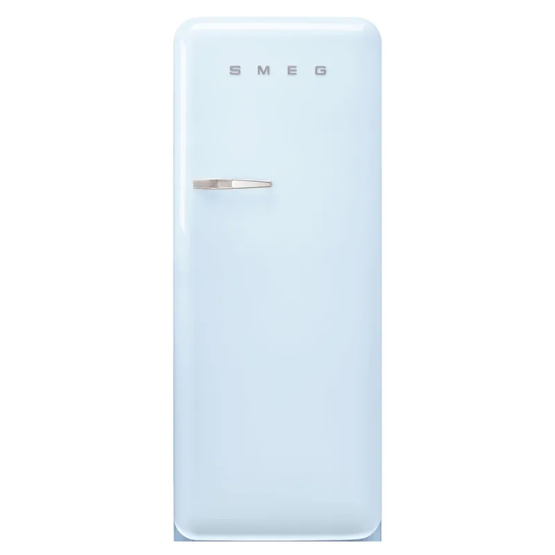 Smeg - Frigorífico 1 puerta Smeg, Compresor Inverter, 270 litros, Azul, apertura a la derecha - FAB28RPB6.