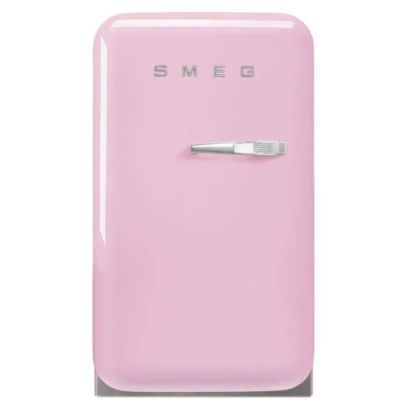 Smeg - Frigorífico 1 puerta Smeg, 34 litros, Frío estático, Blanco, apertura a la derecha - FAB5RWH6.