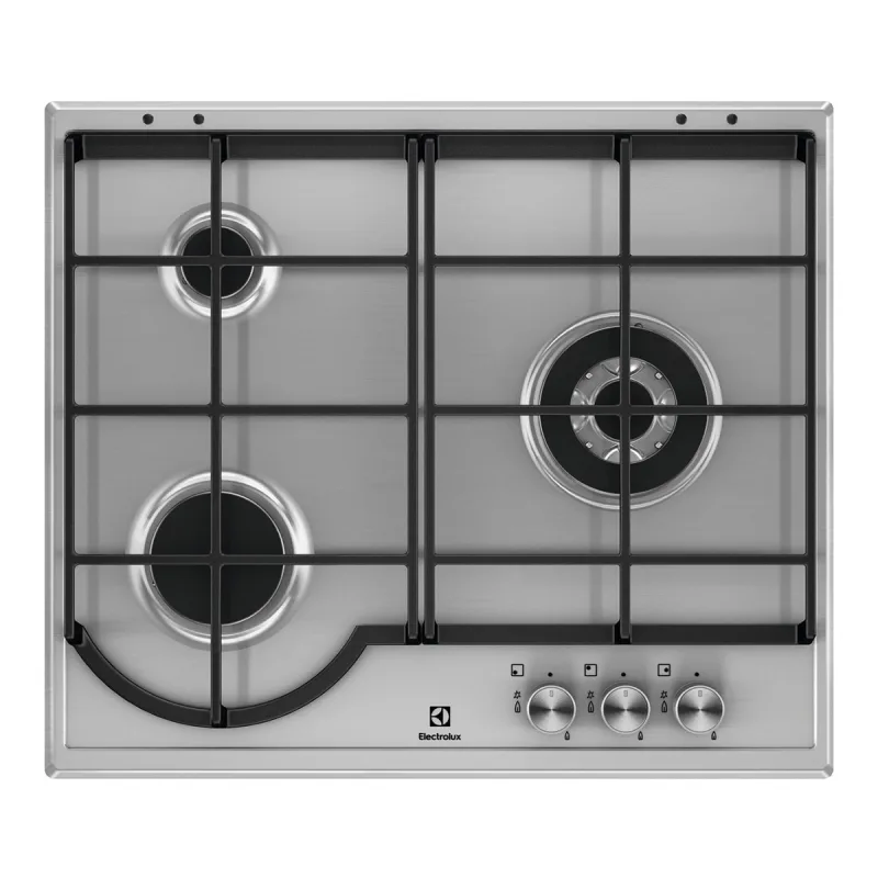 Electrolux - Placa gas Electrolux 3 quemadores - EGH6333BOX.