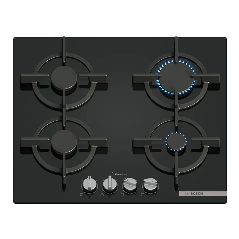 Bosch - Placa de gas Bosch Serie 6, FlameSelect, GasStop, PPP6A6I10.