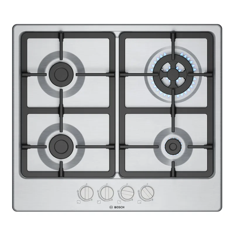 Bosch - Placa de gas Bosch Serie 4, GasStop, PGH6B5K90.