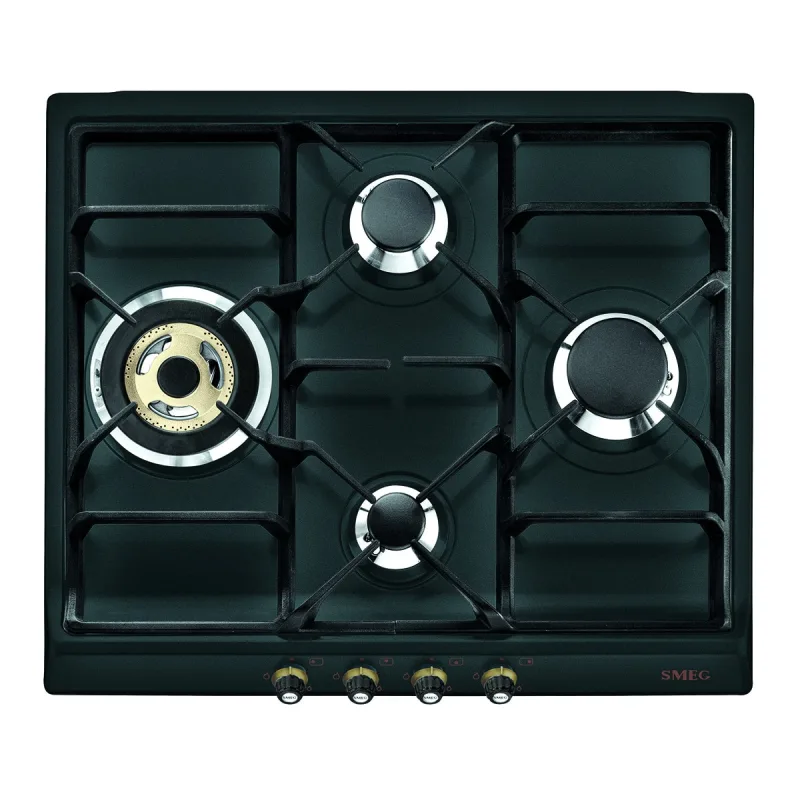 Smeg - Placa gas Smeg 4 quemadores - SR764AO.