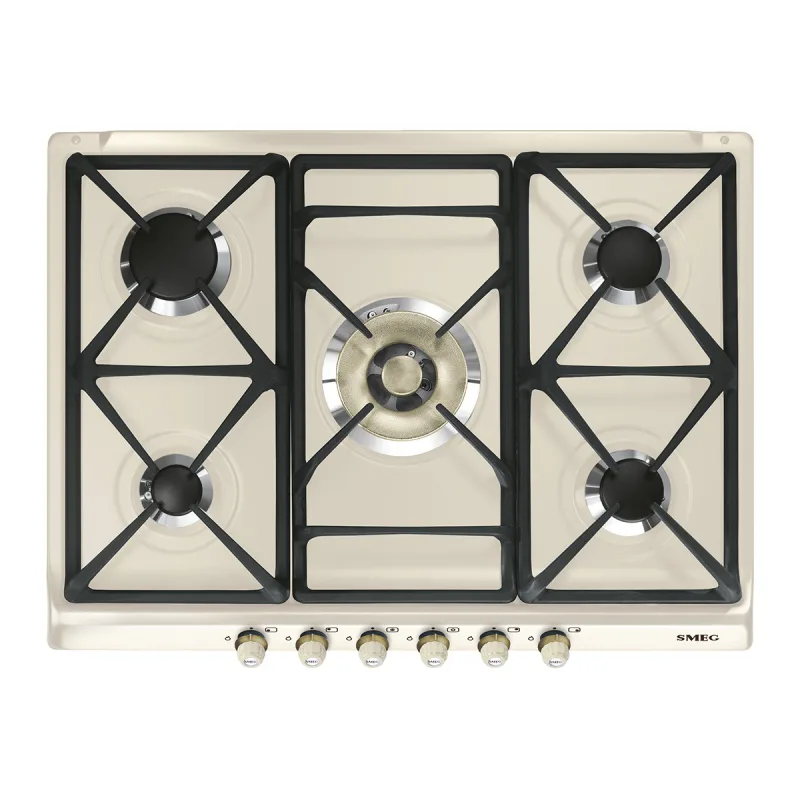 Smeg - Placa gas Smeg 5 quemadores - SR775PO.