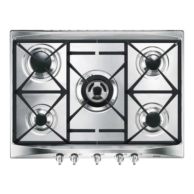 Smeg - Placa gas Smeg 5 quemadores - SR275XGH2.