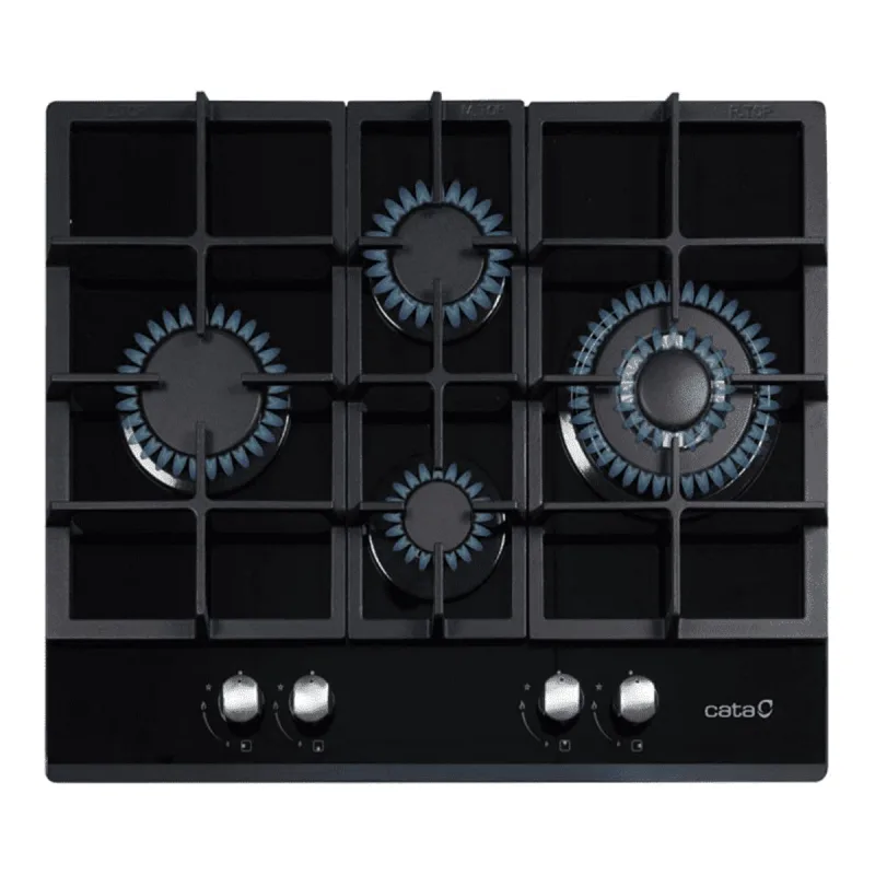 Cata - Placa gas Cata 4 quemadores - LCIB 6031 BK.