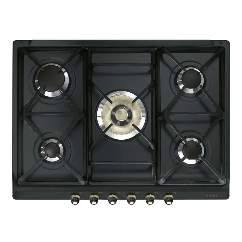 Smeg - Placa gas Smeg 5 quemadores - SR775AO.