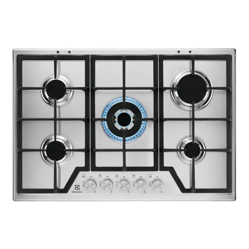 Electrolux - Placa gas Electrolux 5 quemadores - KGS7536SX.