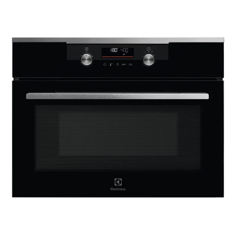 Electrolux - Horno compacto Electrolux con esmalte de fácil limpieza, 23 funciones- CKM806CX.