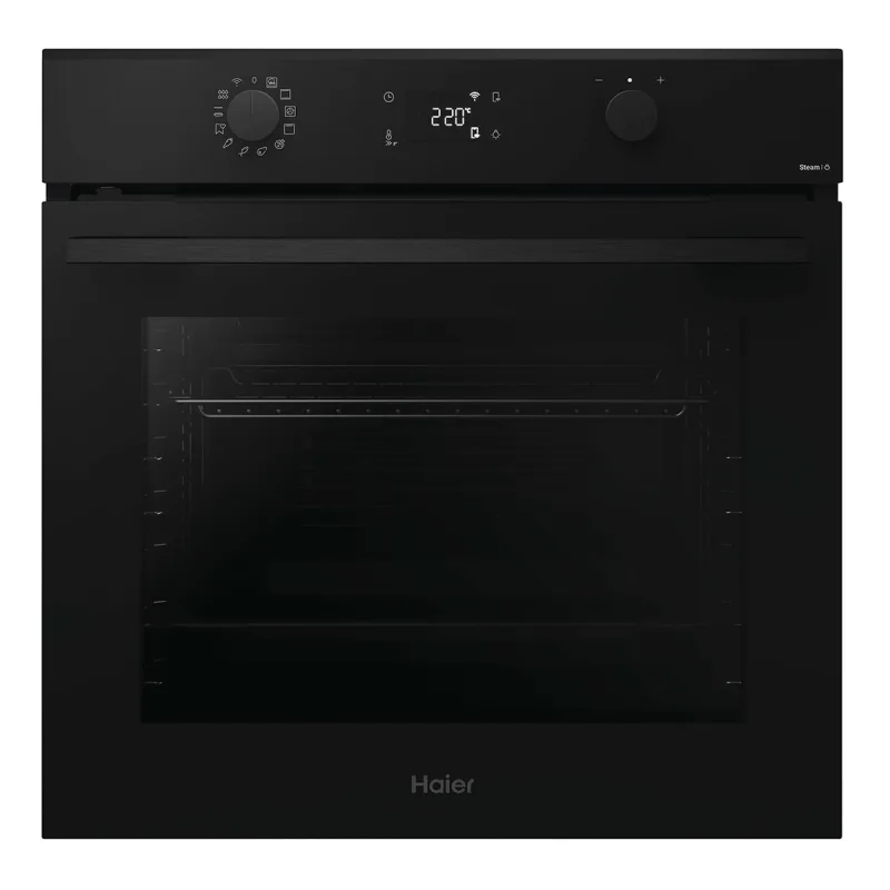 Haier - Horno Multifunción Haier con Limpieza Hidrolítica y Función Vapor, Series 2 - H6 ID25B3LHTX.