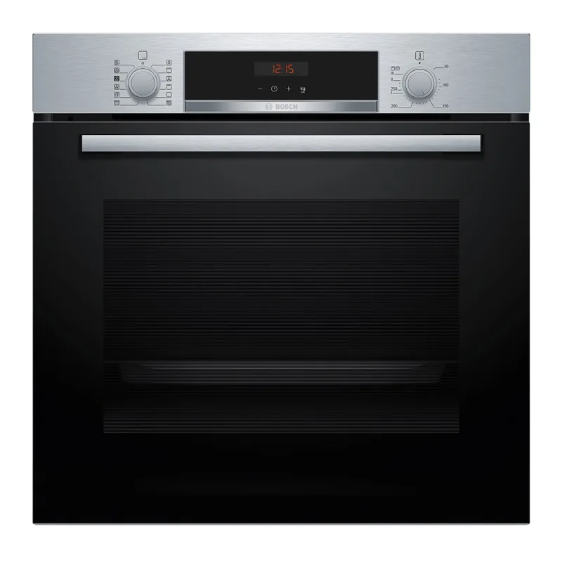 Bosch - Horno multifunción Bosch Serie 4 limpieza pirolítica e hidrolítica, con función vapor - HQA574ES3.