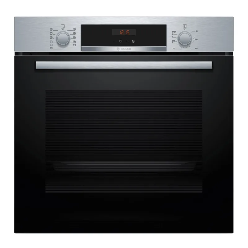 Bosch - Horno multifunción Bosch Serie 4 con limpieza pirolítica e hidrolítica - HBA574ES3.