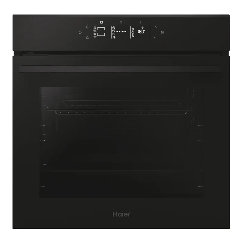 Haier - Horno multifunción Haier, 78 litros, Pirolítico y Cámara Interior - H6 ID46R5YTB.