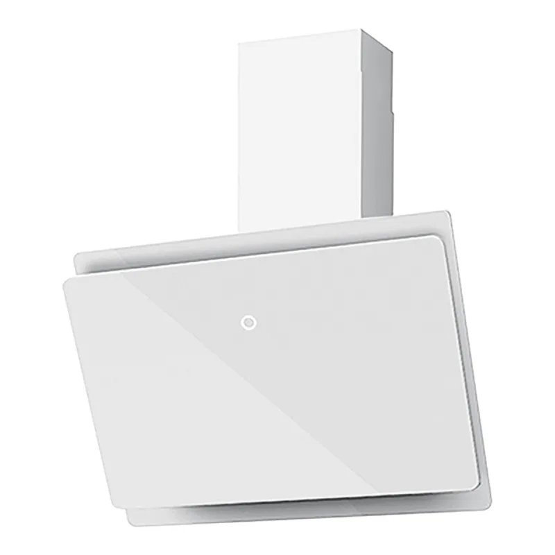 Mepamsa - Campana decorativa Mepamsa aspiración perimetral e inferior - Luna Plus cristal blanco 90.