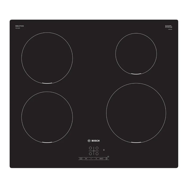 Bosch - Placa de inducción Bosch Serie 4, Función Boost, PIE611BB5E.