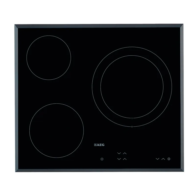 AEG - Placa vitrocerámica AEG 3 zonas Hi-Light - HK623021FB.