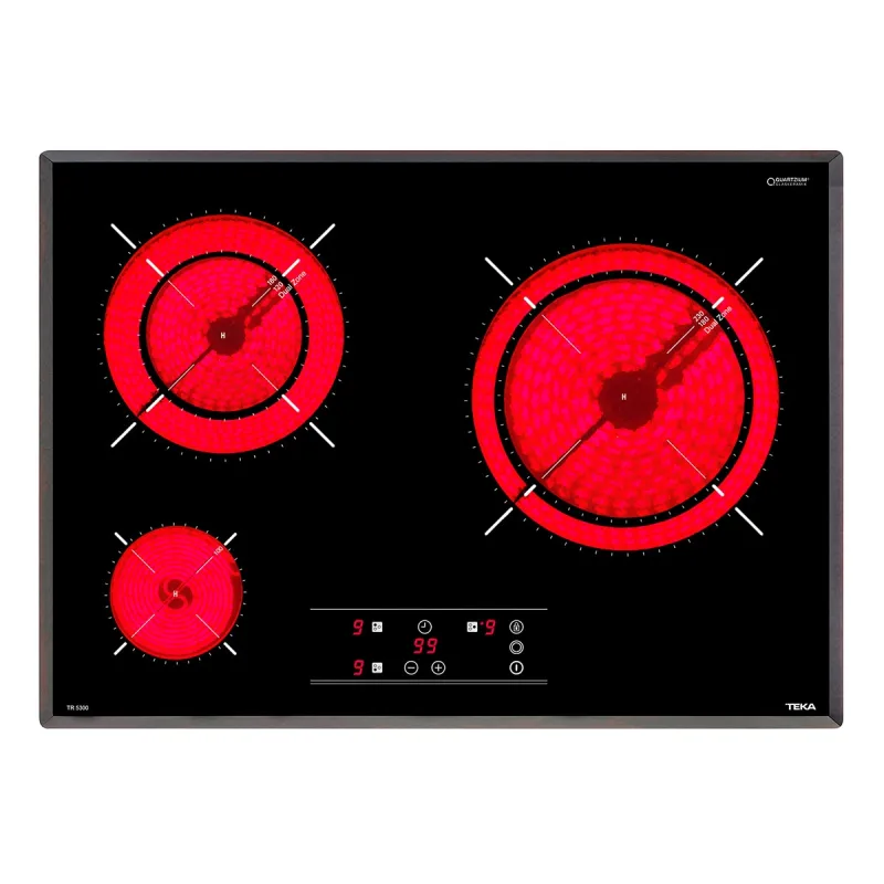 Teka - Placa vitrocerámica Teka 3 zonas High Light - TR PRO 5300.