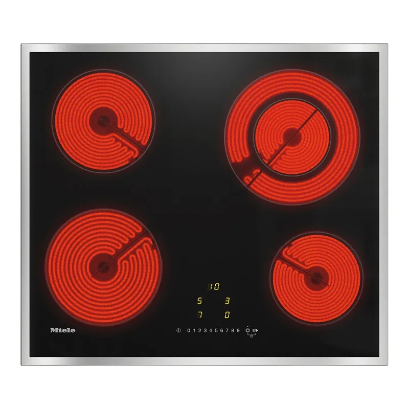 Miele - Placa vitrocerámica Miele 4 zonas de cocción - KM 6520 FR.