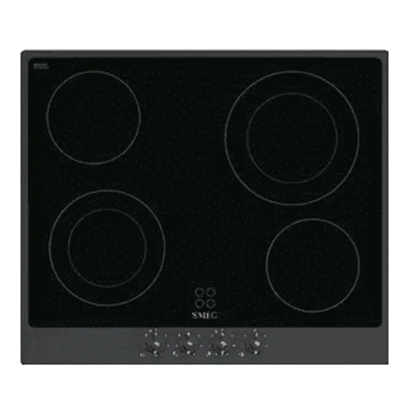 Smeg - Placa vitrocerámica Smeg 4 zonas de cocción - P864AO.