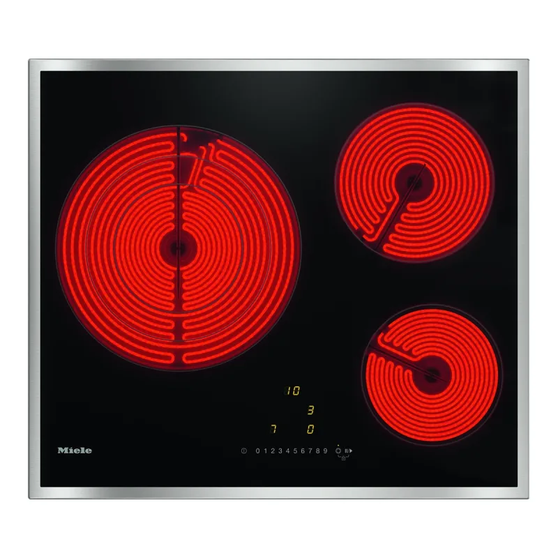 Miele - Placa vitrocerámica Miele 3 zonas de cocción - KM 6527 FR.