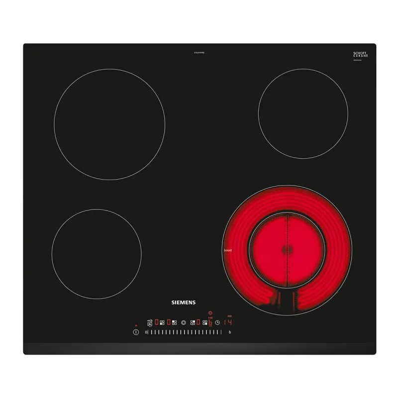 Siemens - Placa vitrocerámica Siemens iQ300, 4 zonas - ET631FFP8E.
