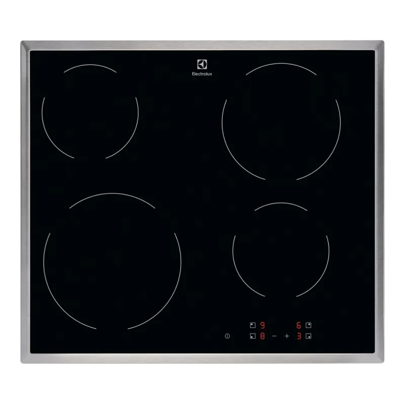 Electrolux - Placa vitrocerámica Electrolux con 4 zonas de cocción - LRR6430M.