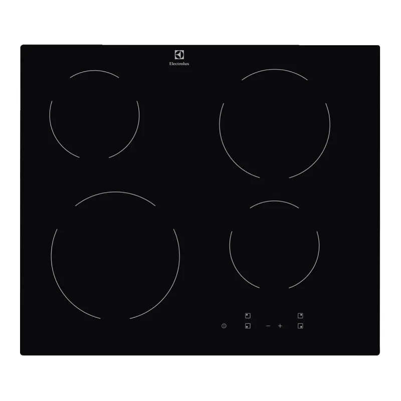 Electrolux - Placa vitrocerámica Electrolux con 4 zonas de cocción- LRR6430CK.