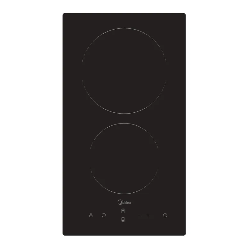 Midea - Placa modular vitrocerámica Midea con 2 zonas de cocción - MCH300D111K0.