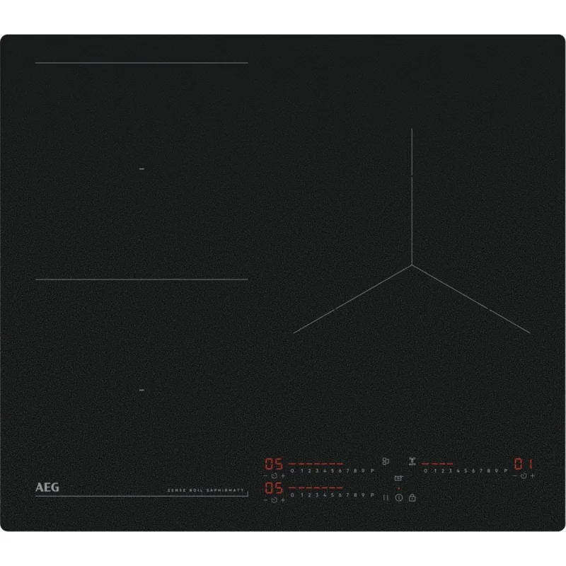 AEG - Placa de inducción AEG con 3 zonas de cocción - TI63IQ10IZ.