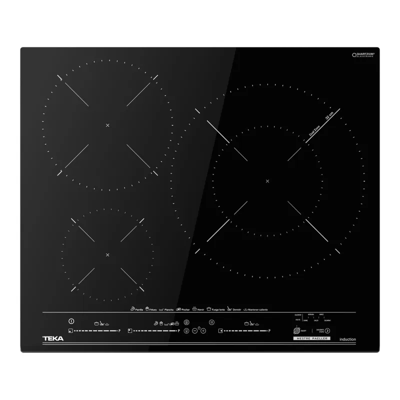 Teka - Placa de inducción Teka con 3 zonas de cocción - IZC 63632 MPT MestrePaeller.