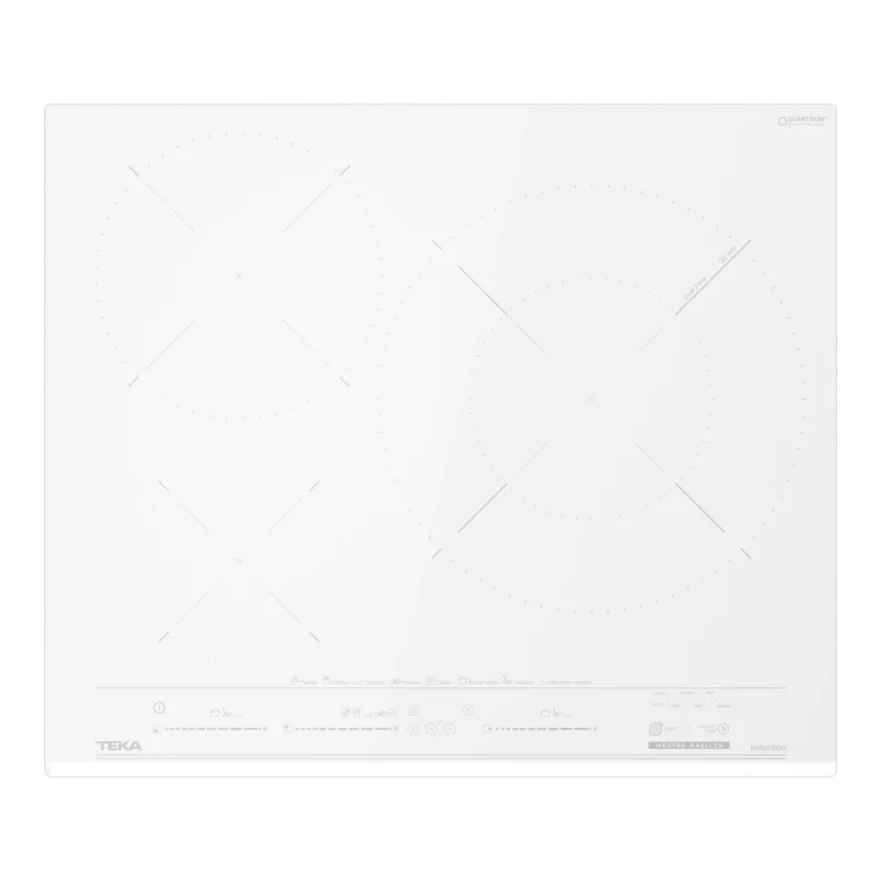 Teka - Placa de inducción Teka con 3 zonas de acocción - IZC 63632 BLANC MestrePaeller.