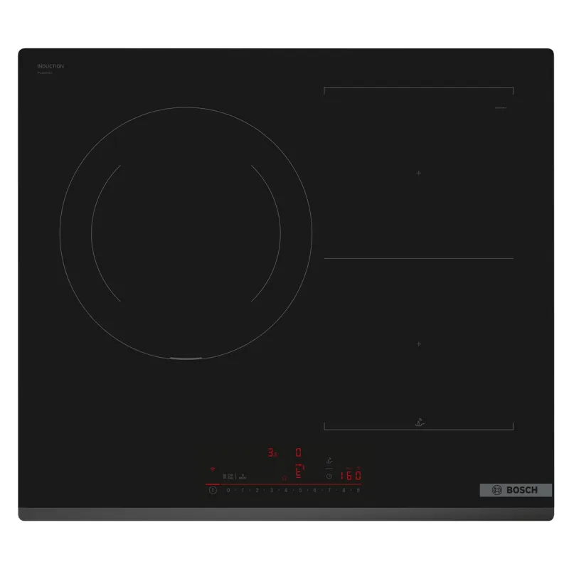 Bosch - Placa de inducción Bosch con 2 zonas de cocción, sin perfiles - PVJ631HC1E.