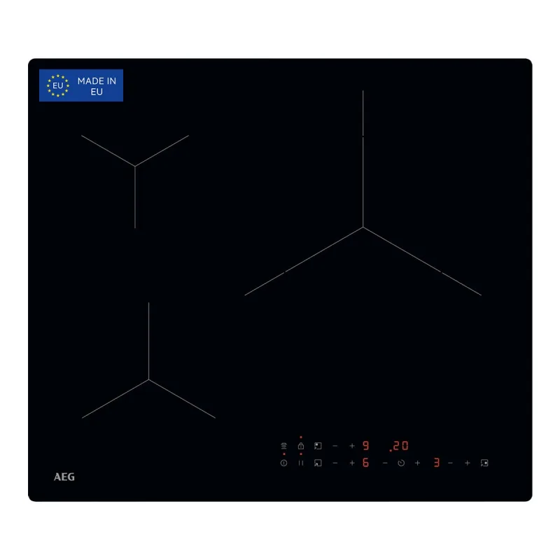 AEG - Placa de inducción AEG con 3 zonas de cocción - TN63IV00CB.