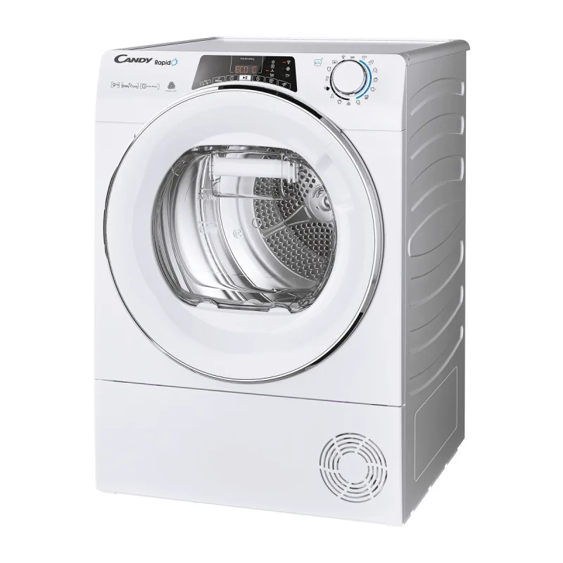 Candy - Secadora Candy 9 kg Condensación, Bomba de calor, RapidÓ - ROE H9A3TCEX-S.
