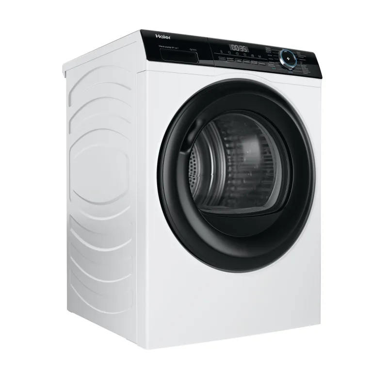Haier - Secadora Haier 9 kg, condensación, Bomba Calor I-Pro Series 3 - HD90-A3939-IB.