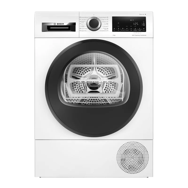 Bosch - Secadora Bosch 9 Kg Condensación, bomba de calor, Serie 6 - WQG245D0ES.