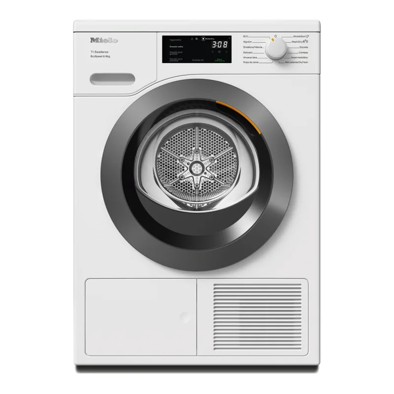 Miele - Secadora Miele 9 kg, Bomba de calor, EcoSpeed - TEH785WP.