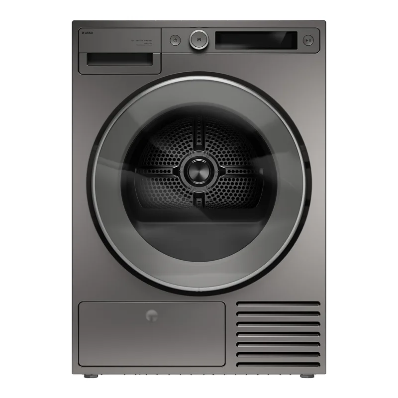 Asko - Secadora Asko 9 Kg, Bomba de calor, Vapor - T509HRT.