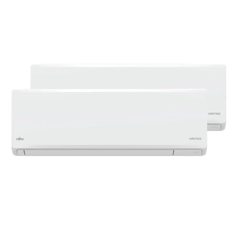 Fujitsu - Aire acondicionado Multisplit 2x1 Fujitsu Inverter con 1.720 frig/h + 2.924 frig/h - ASY2035U11MI-KN.