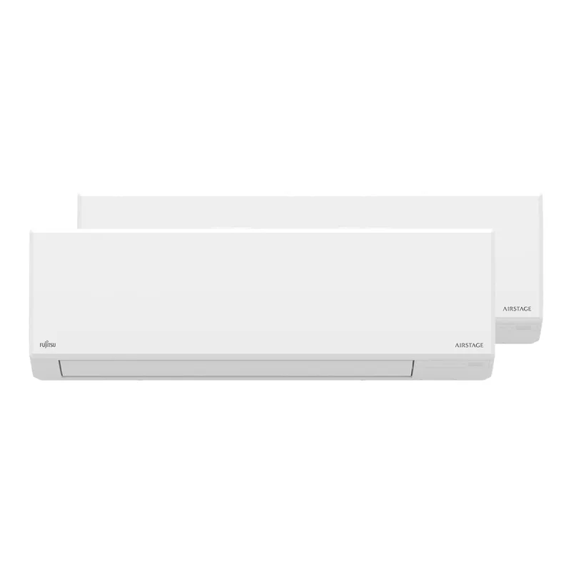 Fujitsu - Aire acondicionado Multisplit 2x1 Fujitsu Inverter con 2.150 frig/h + 2.150 frig/h - ASY25U2MI-KL UE40.