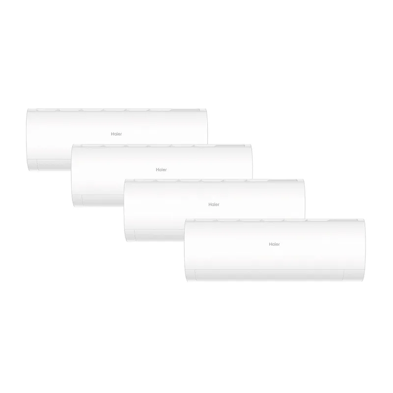 Haier - Aire acondicionado Multisplit 4x1 Haier Inverter con 2.322 frig/h + 2.322 frig/h + 2.322 frig/h +3 .096 frig/h - PERLA 4x1 25+25+25+35/75 PREMIUM.