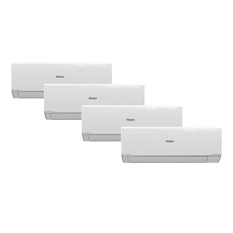 Haier - Aire acondicionado Multisplit 4x1 Haier Inverter con 2.236 frig/h + 2.236 frig/h + 2.236frig/h + 3.010 frig/h - TIDE 25+25+25+35/75 PREMIUM.