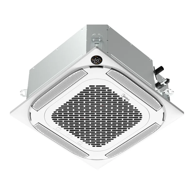 Midea - Aire acondicionado cassette Midea Inverter con 4.540,8 Frig/h y 5.168,6 Kcal/h, Monofásico - MCAU-52(18)N8Q-.