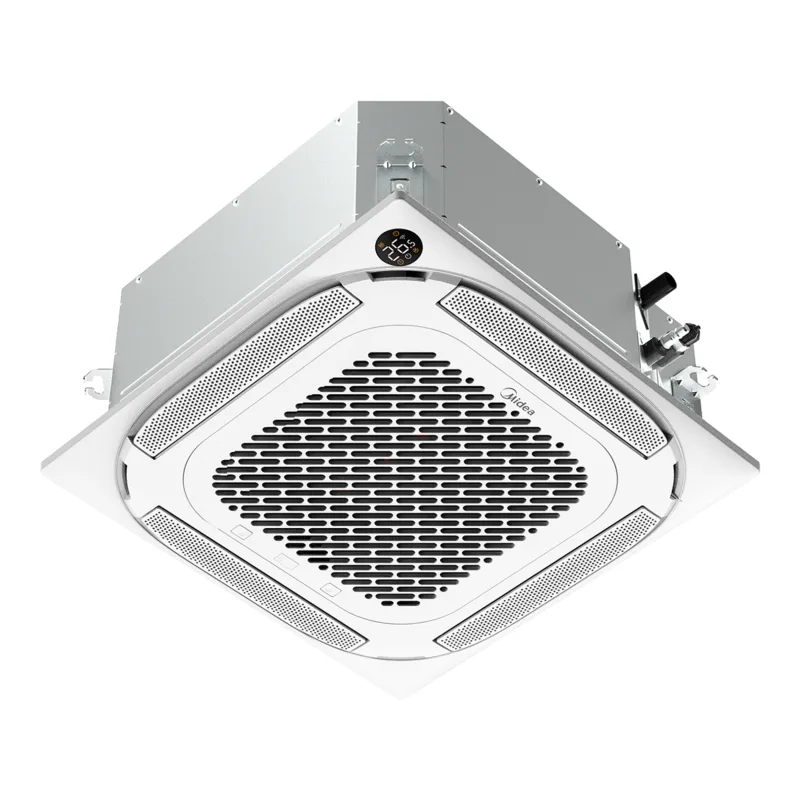 Midea - Aire acondicionado cassette Midea Inverter con 3.027,2 Frig/h y 3.276,6 Kcal/h, Monofásico - MCAU-35(12)N8Q-2.