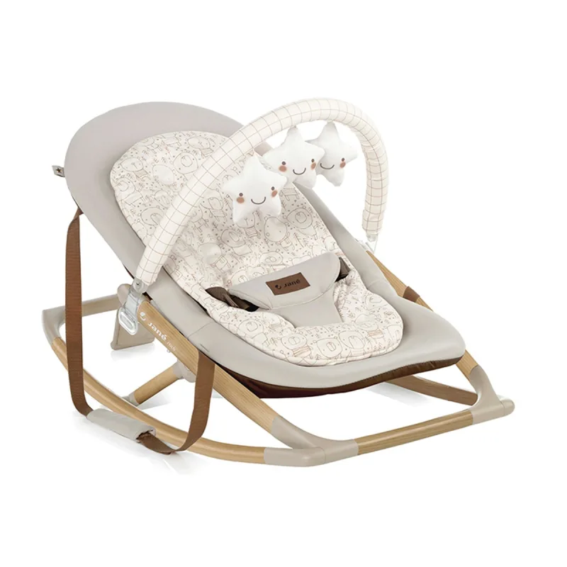 Jané - Hamaca de bebé Jané Fold Edición Especial Nature nuevo diseño.