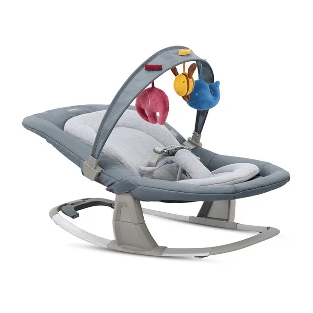 Inglesina - Hamaca Inglesina Lounge Rocking Chair Sugar gris claro.